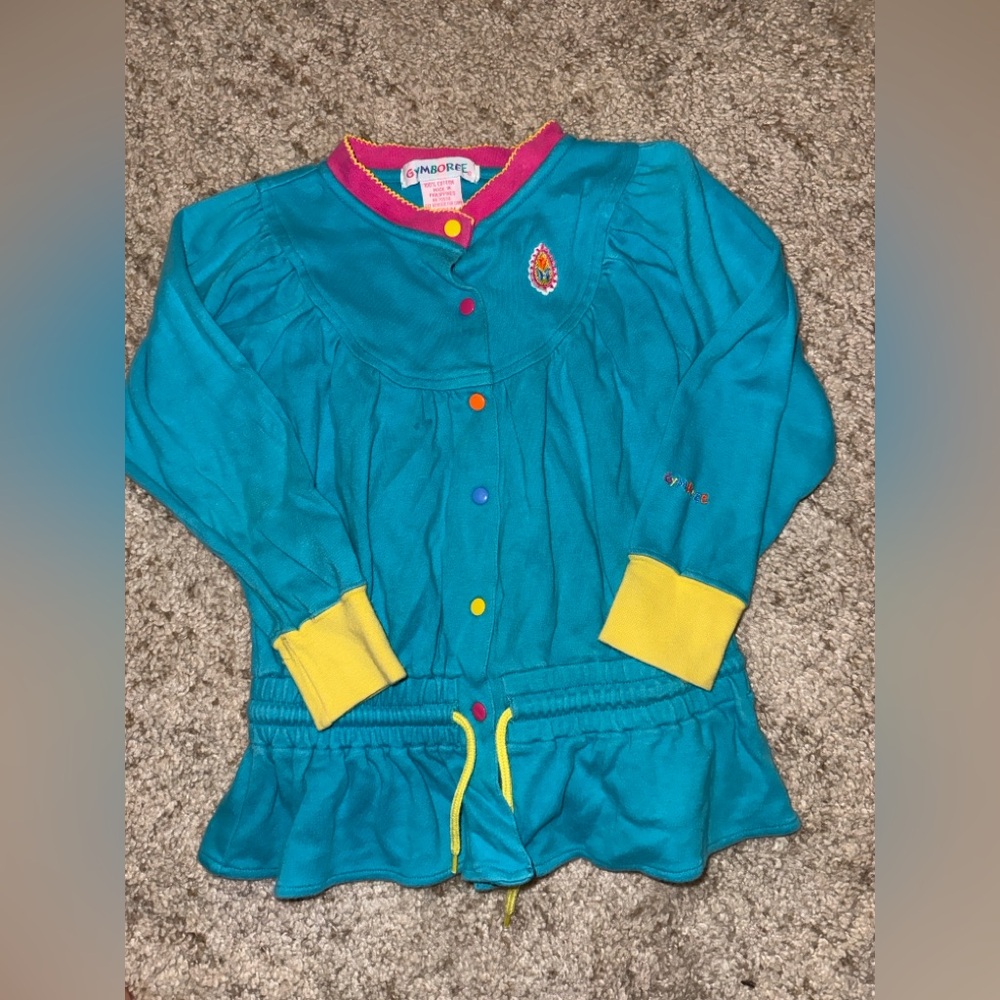 Gymboree rainbow tag top
